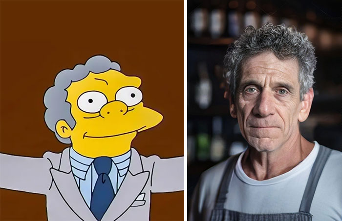19 AI-Generated Portraits Of Characters From The Simpsons If They Existed In Real Life 19 AI-Generated Portraits Of Characters From The Simpsons If They Existed In Real Life