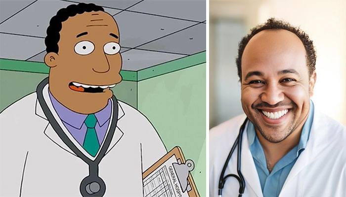 19 AI-Generated Portraits Of Characters From The Simpsons If They Existed In Real Life 19 AI-Generated Portraits Of Characters From The Simpsons If They Existed In Real Life
