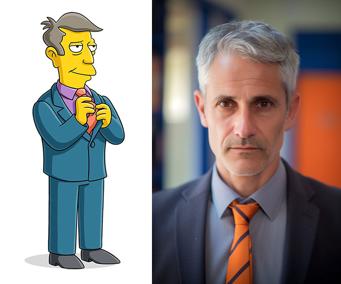 19 AI-Generated Portraits Of Characters From The Simpsons If They Existed In Real Life 19 AI-Generated Portraits Of Characters From The Simpsons If They Existed In Real Life