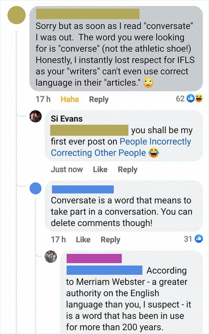 50 People That Had More Courage Than Brains To Go Incorrectly Correcting Someone, As Shared On This Group (New Pics) 50 People That Had More Courage Than Brains To Go Incorrectly Correcting Someone, As Shared On This Group (New Pics)