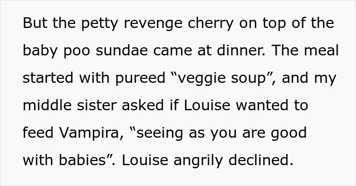 Woman Waits 20 Years To Get Revenge On Her Mean And Entitled Relative, Her Baby Accidentally Does It For Her Woman Waits 20 Years To Get Revenge On Her Mean And Entitled Relative, Her Baby Accidentally Does It For Her