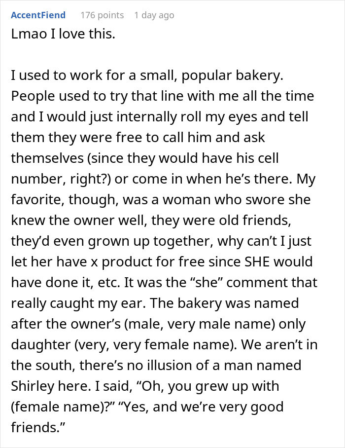 &ldquo;You Must Not Know Your Boss Very Well&rdquo;: Boss&rsquo;s Child Shuts Down Entitled Customer Who Tried To Get Product For Free By Claiming To Know The Boss