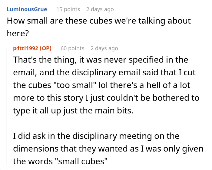 “I Took That Literally”: Core Worker Watches Company Go Into Chaos After Maliciously Complying With New Manager’s Demands “I Took That Literally”: Core Worker Watches Company Go Into Chaos After Maliciously Complying With New Manager’s Demands