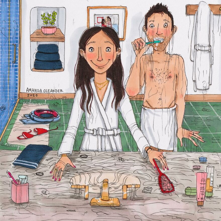 The Unspoken Side Of Long-Term Relationships: 30 Honest Illustrations By Amanda Oleander (New Pics)