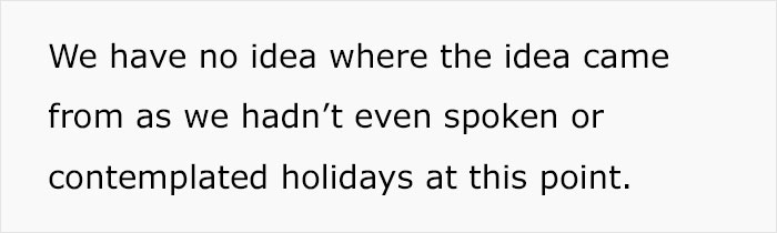 Woman Wonders If She’s Wrong For Not Wanting To Take Husband’s 8-Year-Old On Holiday While Taking Their Baby Son Woman Wonders If She’s Wrong For Not Wanting To Take Husband’s 8-Year-Old On Holiday While Taking Their Baby Son