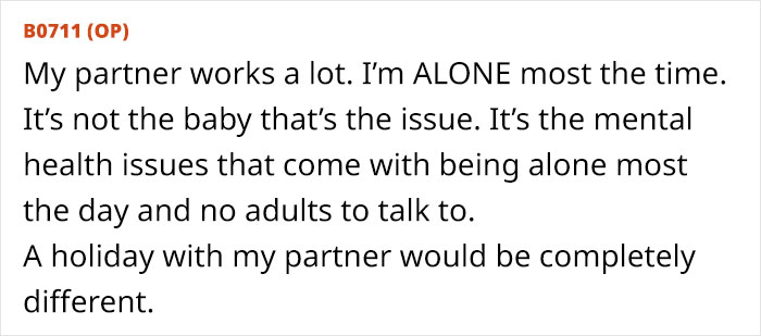 Woman Wonders If She’s Wrong For Not Wanting To Take Husband’s 8-Year-Old On Holiday While Taking Their Baby Son Woman Wonders If She’s Wrong For Not Wanting To Take Husband’s 8-Year-Old On Holiday While Taking Their Baby Son