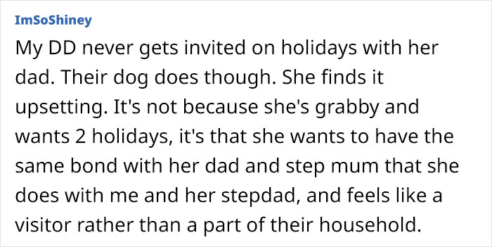 Woman Wonders If She’s Wrong For Not Wanting To Take Husband’s 8-Year-Old On Holiday While Taking Their Baby Son Woman Wonders If She’s Wrong For Not Wanting To Take Husband’s 8-Year-Old On Holiday While Taking Their Baby Son