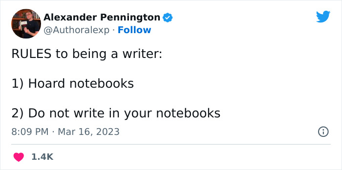 30 Comically Spot-On Tweets About Writing, Reading, And Everything In Between, As Pointed Out By This Author 30 Comically Spot-On Tweets About Writing, Reading, And Everything In Between, As Pointed Out By This Author