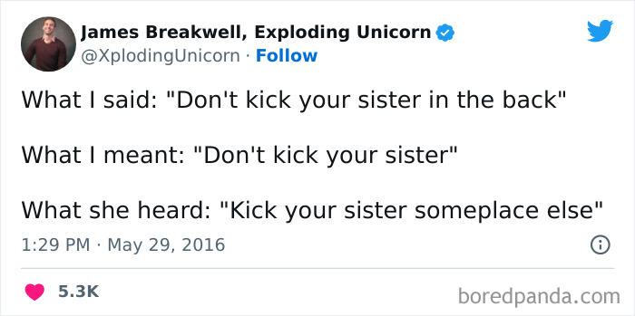 50 Hilarious Tweets From Parents That Sum Up What It’s Like Having To Raise Siblings 50 Hilarious Tweets From Parents That Sum Up What It’s Like Having To Raise Siblings