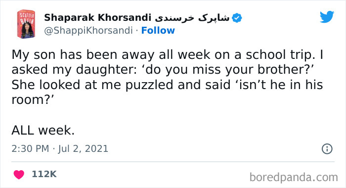 50 Hilarious Tweets From Parents That Sum Up What It’s Like Having To Raise Siblings 50 Hilarious Tweets From Parents That Sum Up What It’s Like Having To Raise Siblings