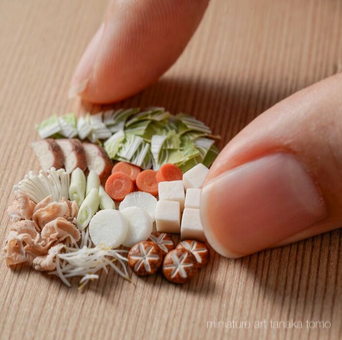 This Artist From Japan Uses Clay To Create The Most Detailed And Realistic-Looking Micro Food Sculptures (70 Pics) This Artist From Japan Uses Clay To Create The Most Detailed And Realistic-Looking Micro Food Sculptures (70 Pics)