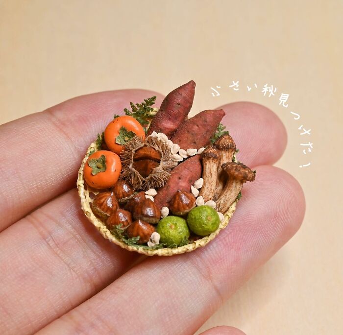 This Artist From Japan Uses Clay To Create The Most Detailed And Realistic-Looking Micro Food Sculptures (70 Pics) This Artist From Japan Uses Clay To Create The Most Detailed And Realistic-Looking Micro Food Sculptures (70 Pics)