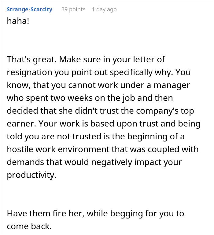 &#8220;She Should Expect My Resignation By The End Of The Day&#8221;: Boss Regrets Demanding Her Best Employee Come To The Office More Often