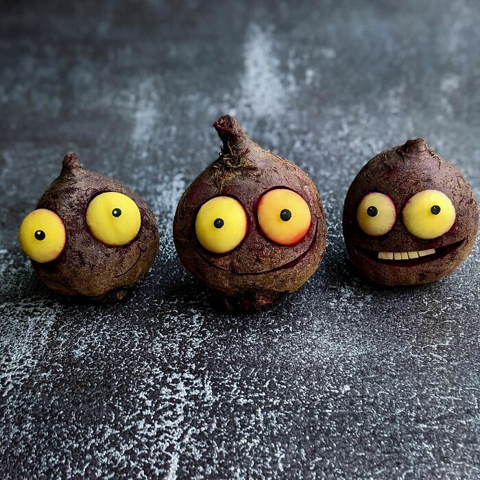 35 Humorous Food Art That This Artist Made By Adding Funny Faces On Top Of Her Creations 35 Humorous Food Art That This Artist Made By Adding Funny Faces On Top Of Her Creations