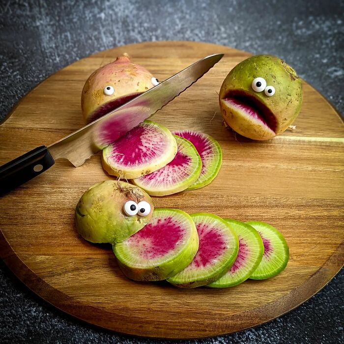 35 Humorous Food Art That This Artist Made By Adding Funny Faces On Top Of Her Creations 35 Humorous Food Art That This Artist Made By Adding Funny Faces On Top Of Her Creations