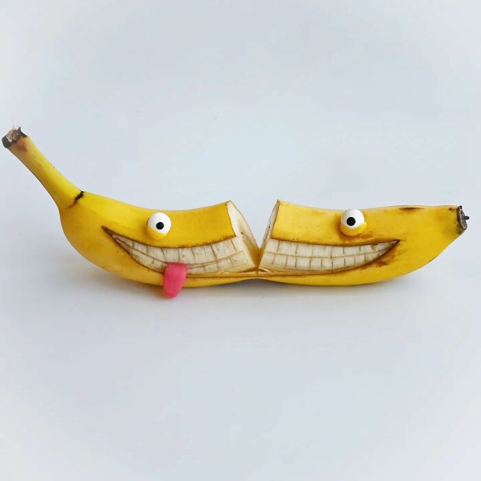 35 Humorous Food Art That This Artist Made By Adding Funny Faces On Top Of Her Creations 35 Humorous Food Art That This Artist Made By Adding Funny Faces On Top Of Her Creations