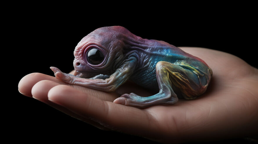 I Created Amazing Pictures Of Alien Babies, Generated By Artificial Intelligence (26 Pics)