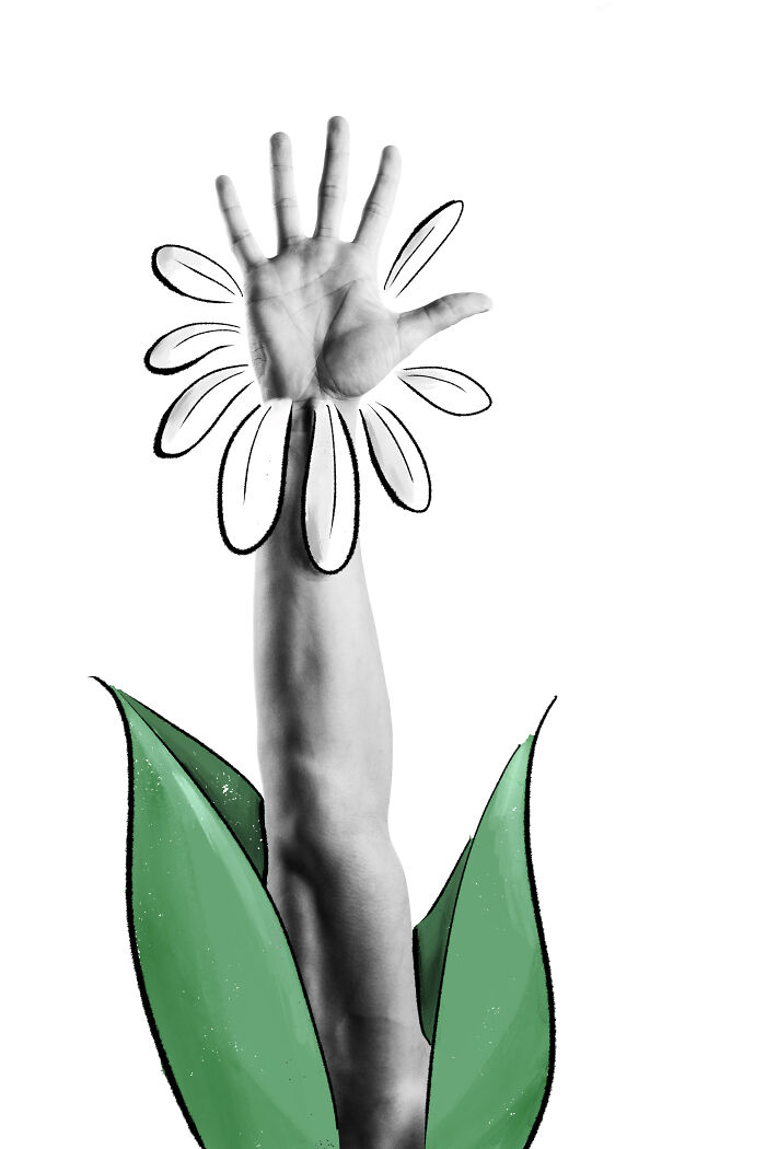 I Creatively Incorporate My Body Into My Illustrations (22 Pics)