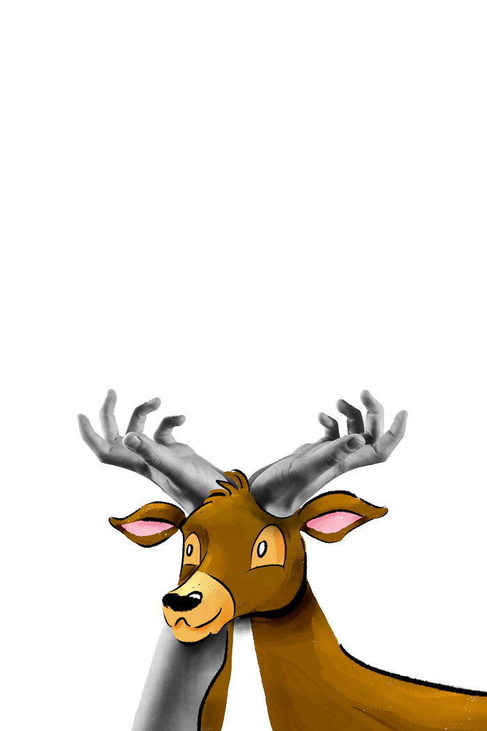 I Creatively Incorporate My Body Into My Illustrations (22 Pics)