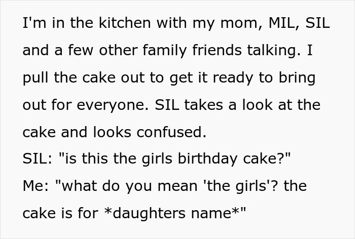 Mom Decides To Throw Her Daughter A Separate Birthday And Not Have A Double Party With Her Niece, Drama Ensues Mom Decides To Throw Her Daughter A Separate Birthday And Not Have A Double Party With Her Niece, Drama Ensues