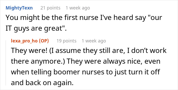 Nurse Takes Heat From Boss For Her Malfunctioning Workstation, Dumps It In Her Office To Get Her Off Her Back Nurse Takes Heat From Boss For Her Malfunctioning Workstation, Dumps It In Her Office To Get Her Off Her Back