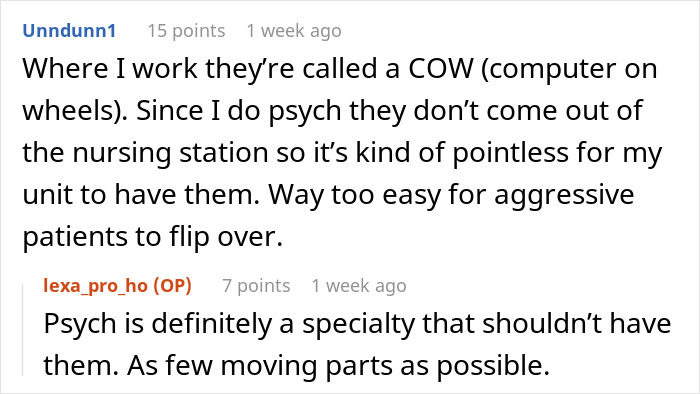 Nurse Takes Heat From Boss For Her Malfunctioning Workstation, Dumps It In Her Office To Get Her Off Her Back Nurse Takes Heat From Boss For Her Malfunctioning Workstation, Dumps It In Her Office To Get Her Off Her Back