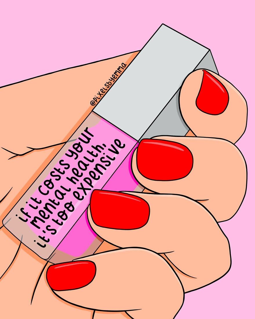 50 Illustrations I Made To Inspire Positive Thoughts And Femininity