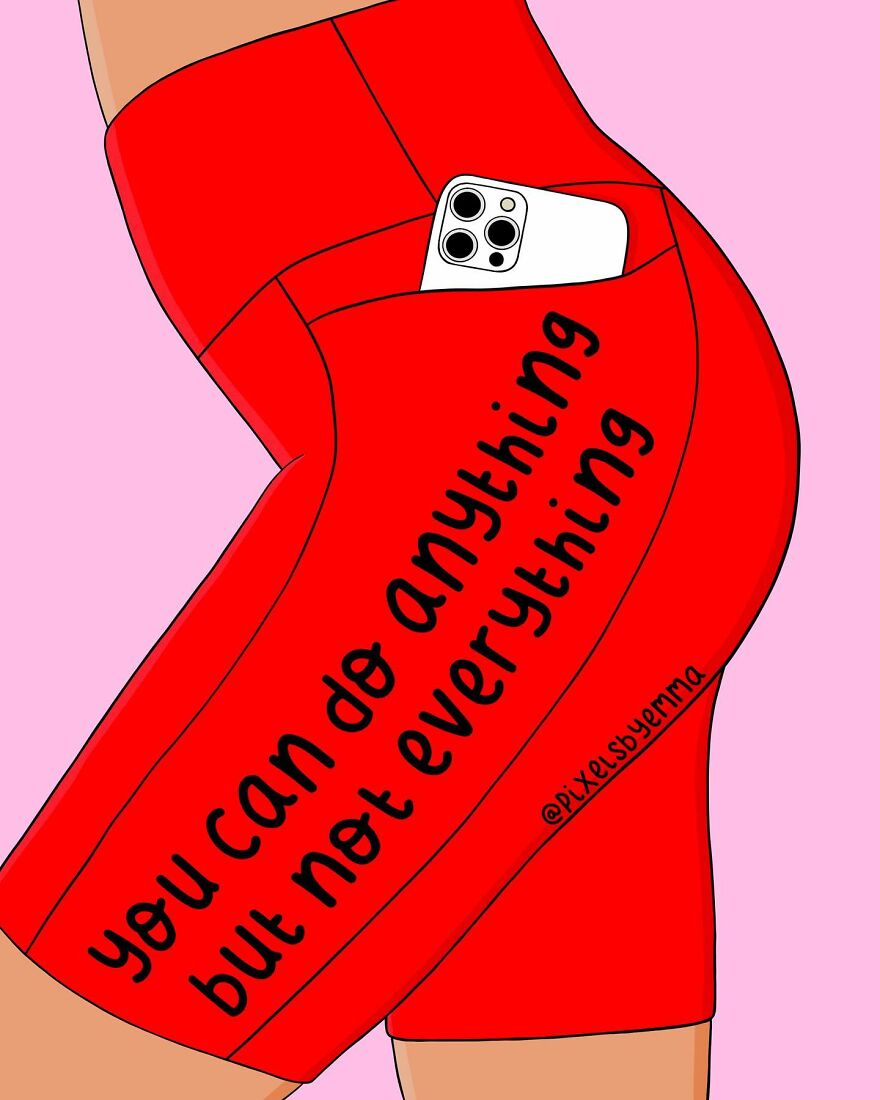 50 Illustrations I Made To Inspire Positive Thoughts And Femininity