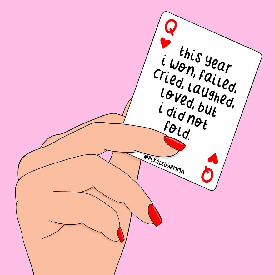 50 Illustrations I Made To Inspire Positive Thoughts And Femininity