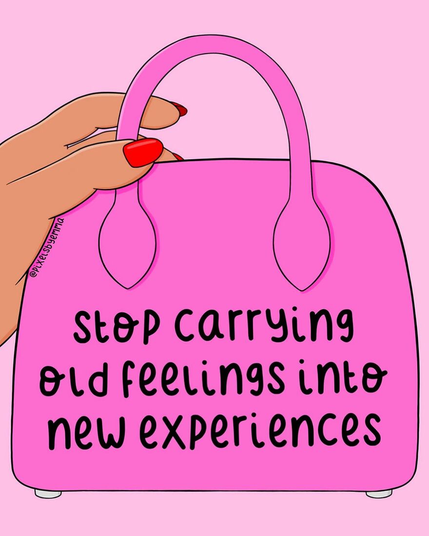 50 Illustrations I Made To Inspire Positive Thoughts And Femininity