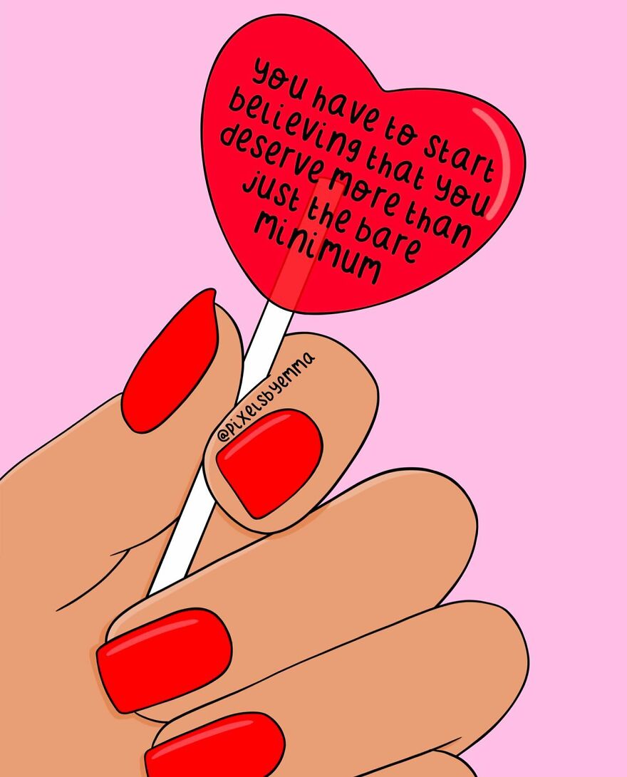 50 Illustrations I Made To Inspire Positive Thoughts And Femininity