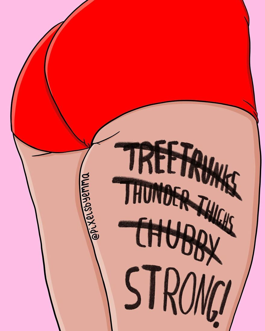 50 Illustrations I Made To Inspire Positive Thoughts And Femininity