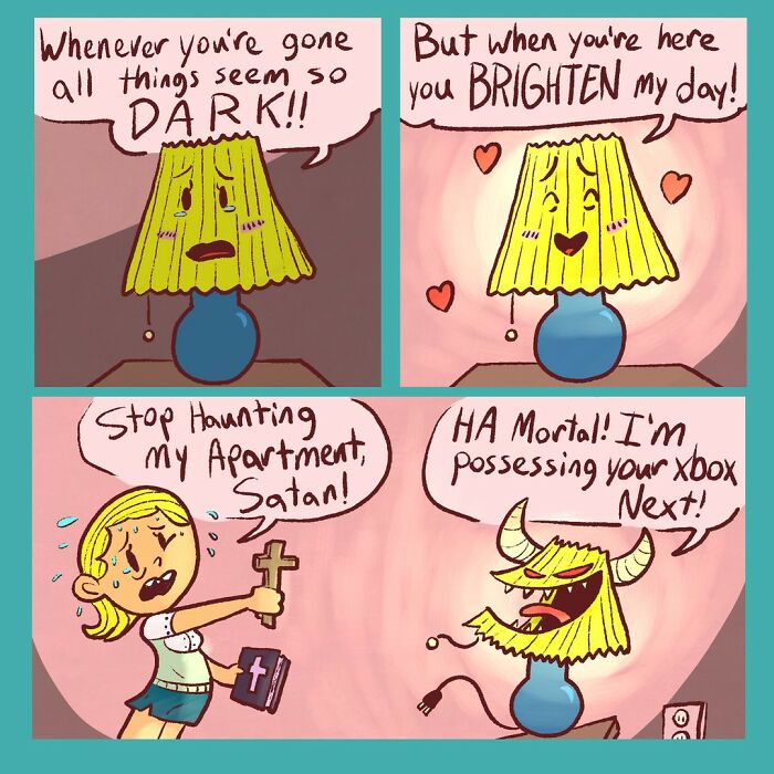 Here Are 40 Hilariously Twisted Comics With Unexpected Endings By “Cat Trigger” (New Pics)