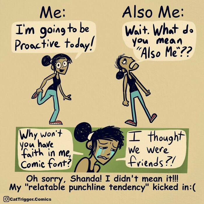 Here Are 40 Hilariously Twisted Comics With Unexpected Endings By “Cat Trigger” (New Pics) Here Are 40 Hilariously Twisted Comics With Unexpected Endings By “Cat Trigger” (New Pics)