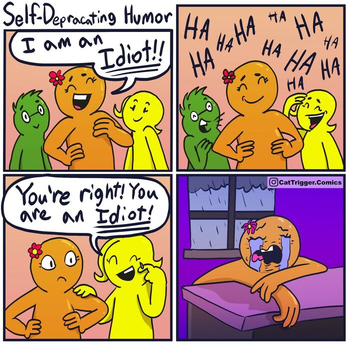 Here Are 40 Hilariously Twisted Comics With Unexpected Endings By “Cat Trigger” (New Pics)