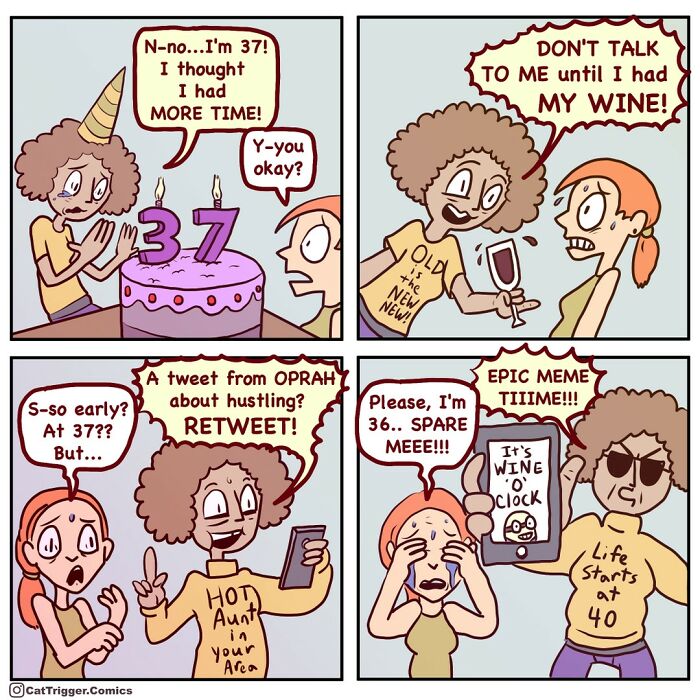 Here Are 40 Hilariously Twisted Comics With Unexpected Endings By “Cat Trigger” (New Pics) Here Are 40 Hilariously Twisted Comics With Unexpected Endings By “Cat Trigger” (New Pics)