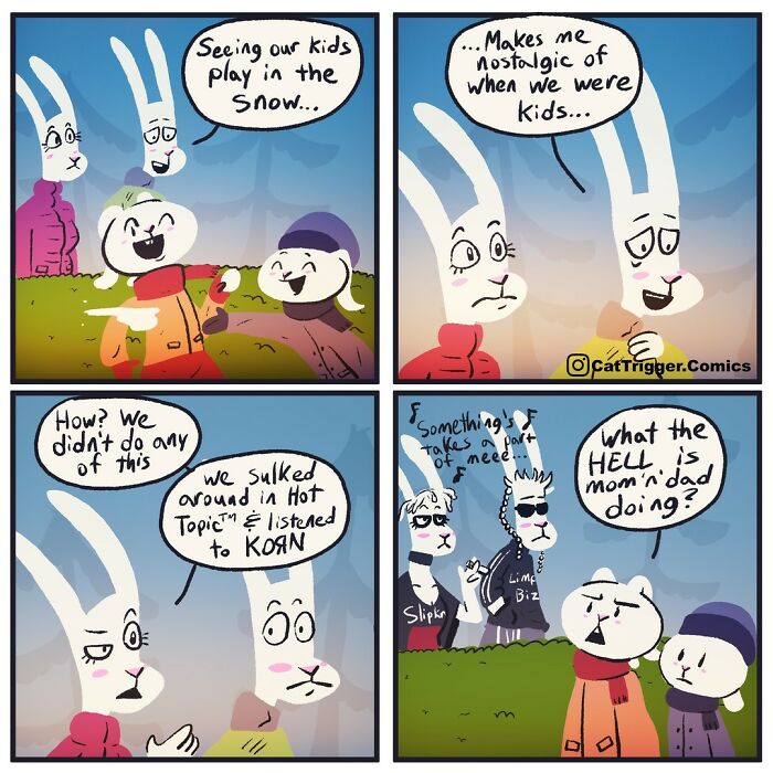 Here Are 40 Hilariously Twisted Comics With Unexpected Endings By “Cat Trigger” (New Pics)