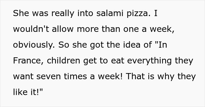 8-Year-Old Girl Finds Out The Meaning Of “Careful What You Wish For” When Mum Serves Her Nothing But Salami Pizza For A Week 8-Year-Old Girl Finds Out The Meaning Of “Careful What You Wish For” When Mum Serves Her Nothing But Salami Pizza For A Week