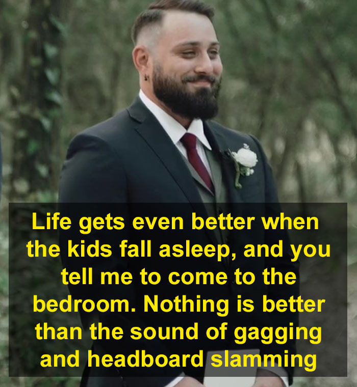 “Throw The Whole Man Out”: People’s Reaction To Dude’s Wedding Vows “Throw The Whole Man Out”: People’s Reaction To Dude’s Wedding Vows