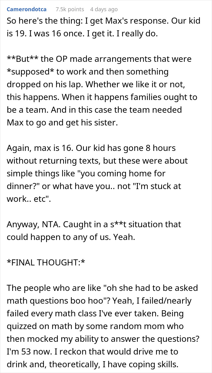Teen Gets Mad At His Dad For Interrupting His Date To Ask Him To Pick Up His Little Sister, Says He “Failed As A Parent” Teen Gets Mad At His Dad For Interrupting His Date To Ask Him To Pick Up His Little Sister, Says He “Failed As A Parent”