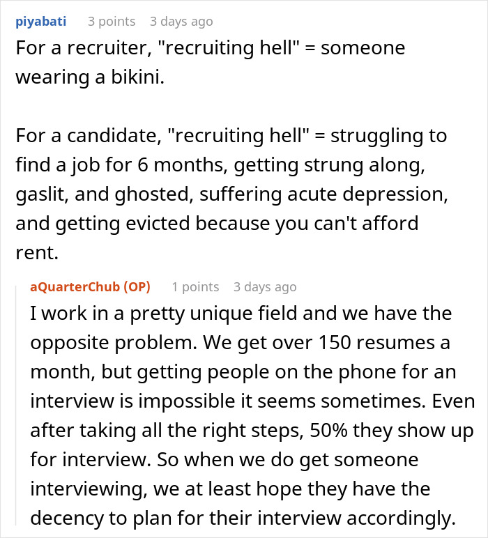 “She Called A Week Later To See Why She Did Not Receive The Job”: Recruiter Shares How He Interviewed A Girl In A Bikini “She Called A Week Later To See Why She Did Not Receive The Job”: Recruiter Shares How He Interviewed A Girl In A Bikini