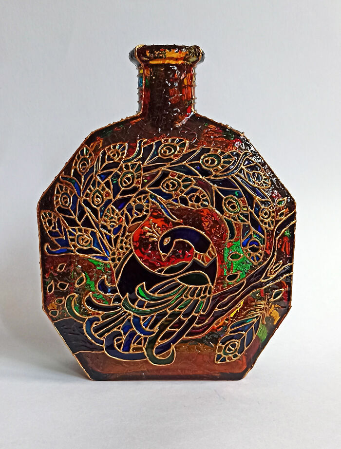 I Gave Second Life To A Very Old Cognac Bottle By Turning It Into A Lamp I Gave Second Life To A Very Old Cognac Bottle By Turning It Into A Lamp