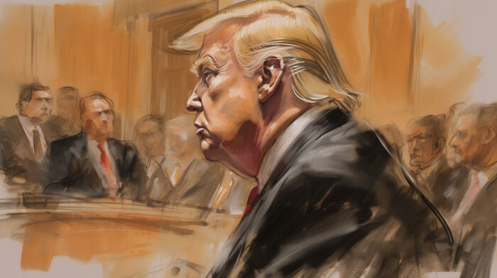 With The Help Of AI, I Looked Into The Future Where Donald Trump Is Standing Trial For Crimes That He Committed (11 Pics) With The Help Of AI, I Looked Into The Future Where Donald Trump Is Standing Trial For Crimes That He Committed (11 Pics)