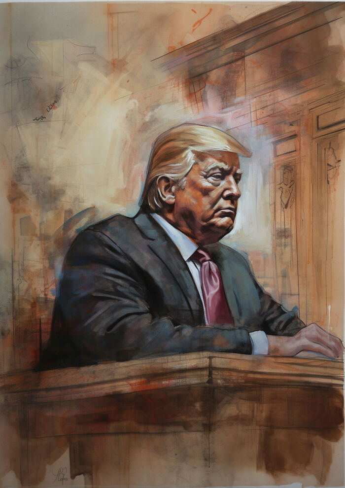 With The Help Of AI, I Looked Into The Future Where Donald Trump Is Standing Trial For Crimes That He Committed (11 Pics) With The Help Of AI, I Looked Into The Future Where Donald Trump Is Standing Trial For Crimes That He Committed (11 Pics)