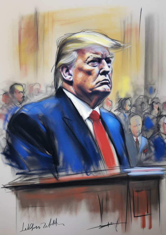 With The Help Of AI, I Looked Into The Future Where Donald Trump Is Standing Trial For Crimes That He Committed (11 Pics) With The Help Of AI, I Looked Into The Future Where Donald Trump Is Standing Trial For Crimes That He Committed (11 Pics)