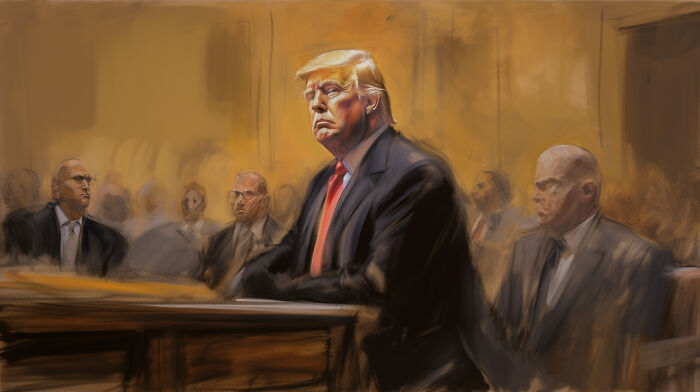 With The Help Of AI, I Looked Into The Future Where Donald Trump Is Standing Trial For Crimes That He Committed (11 Pics) With The Help Of AI, I Looked Into The Future Where Donald Trump Is Standing Trial For Crimes That He Committed (11 Pics)