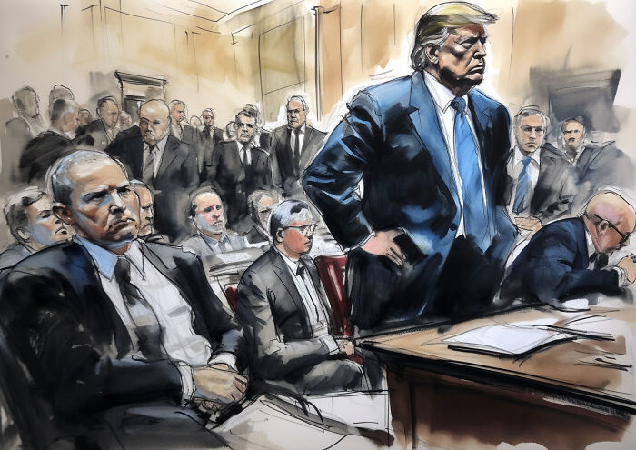 With The Help Of AI, I Looked Into The Future Where Donald Trump Is Standing Trial For Crimes That He Committed (11 Pics) With The Help Of AI, I Looked Into The Future Where Donald Trump Is Standing Trial For Crimes That He Committed (11 Pics)