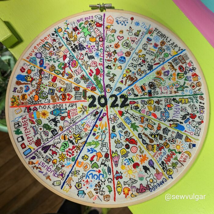 50 Times People Embroidered Something So Stunning, It Had To Be Shared On This Group 50 Times People Embroidered Something So Stunning, It Had To Be Shared On This Group