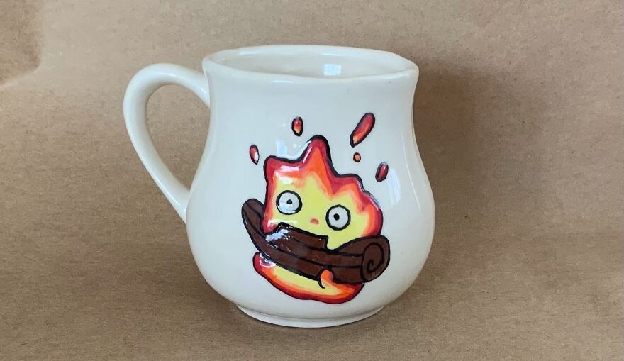 Here Are Some Ghibli Mugs That I Made (10 Pics)