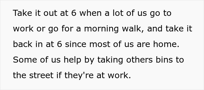 HOA Makes Homeowners Put Their Trash Cans Out At Specific Time, Regret It When They Maliciously Comply HOA Makes Homeowners Put Their Trash Cans Out At Specific Time, Regret It When They Maliciously Comply
